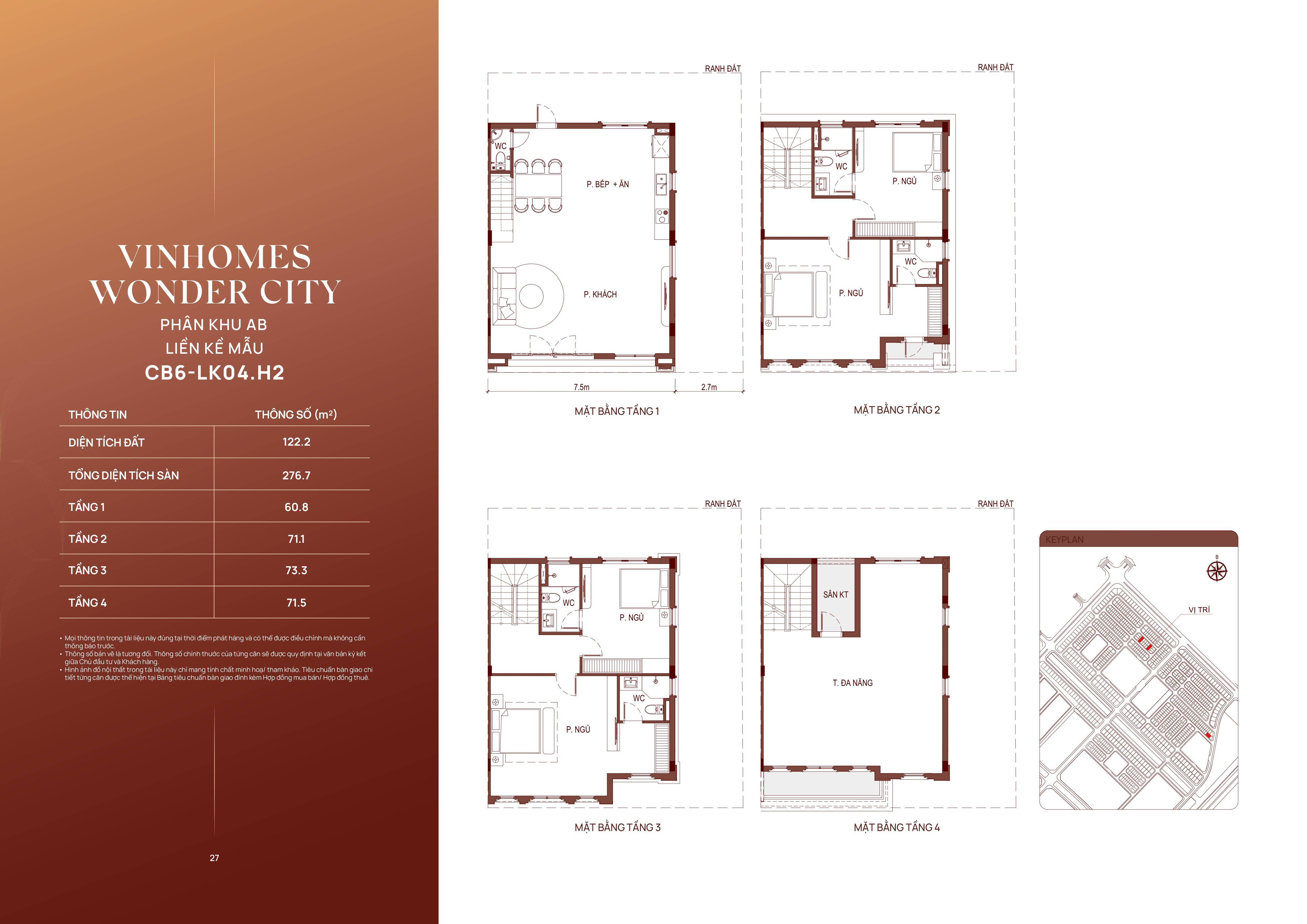 Thiết kế chi tiết kiền kề 122m&nbsp;